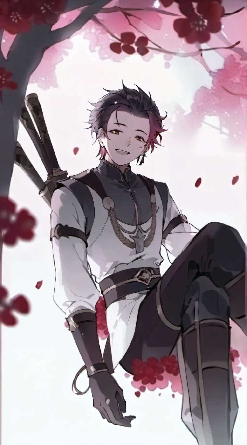 ai character: Tanjiro background