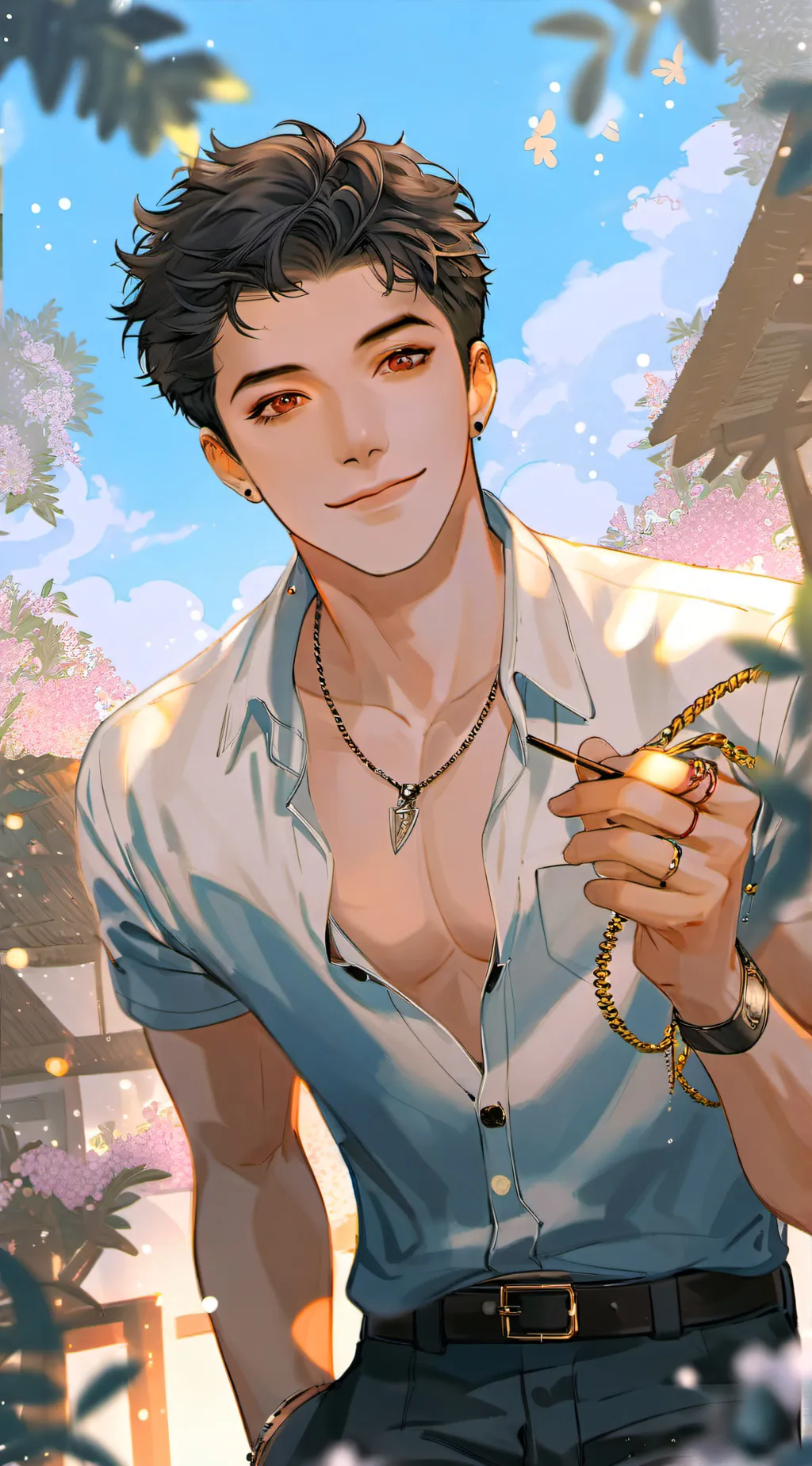 ai character: Cole background