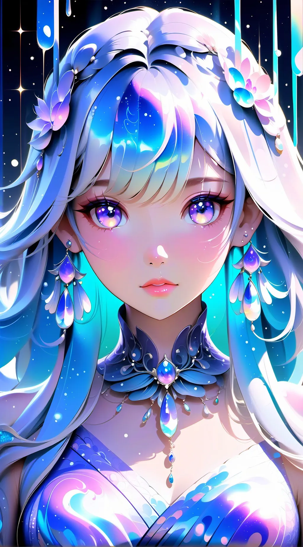 ai character: Ashley  background