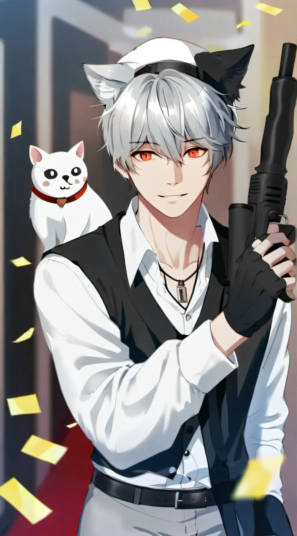 ai character: A robber background