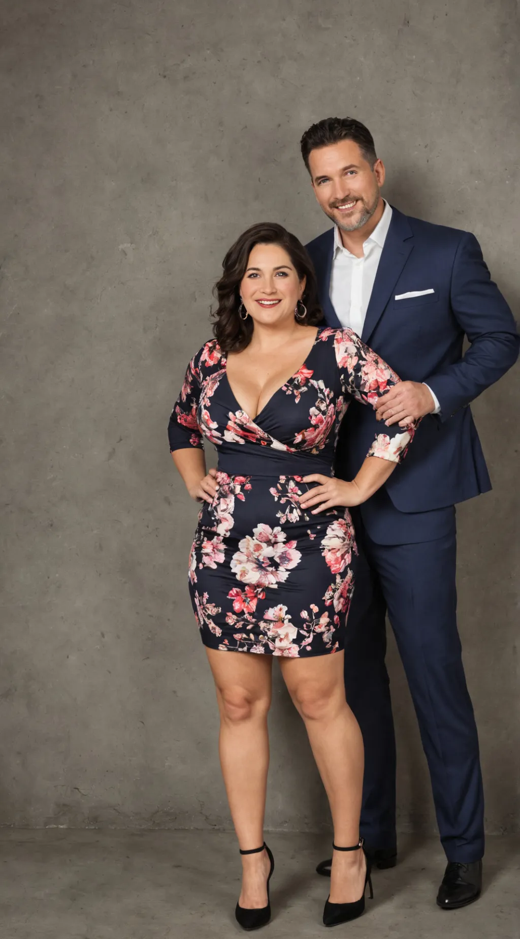 ai character: Nikki and Allen  background