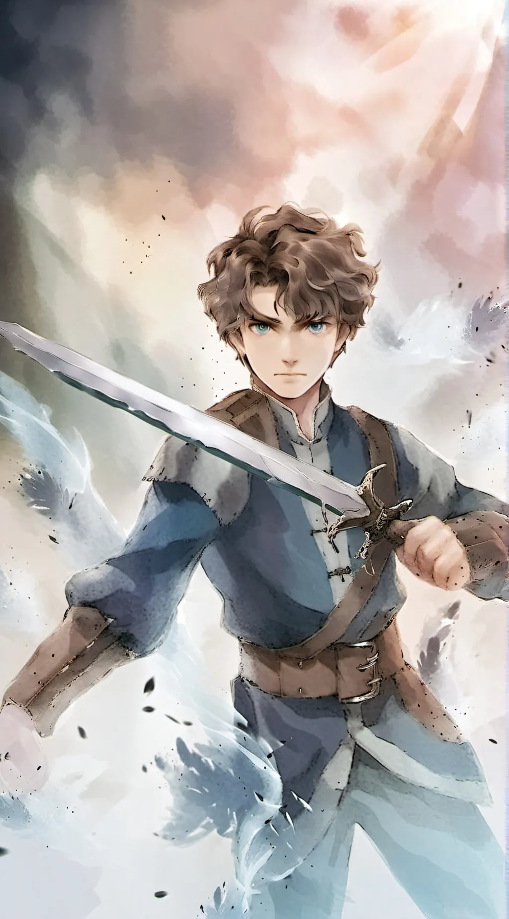 ai character: Angry dude background