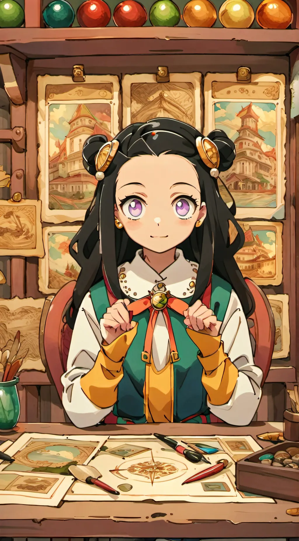 ai character: DS Death timer!!  background