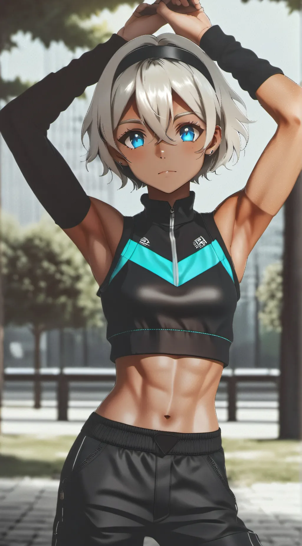 ai character: Mira background