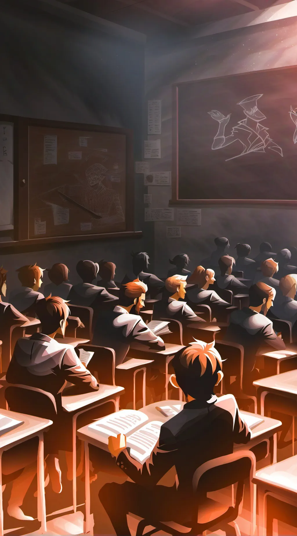 ai character: Endeavors a teach? background