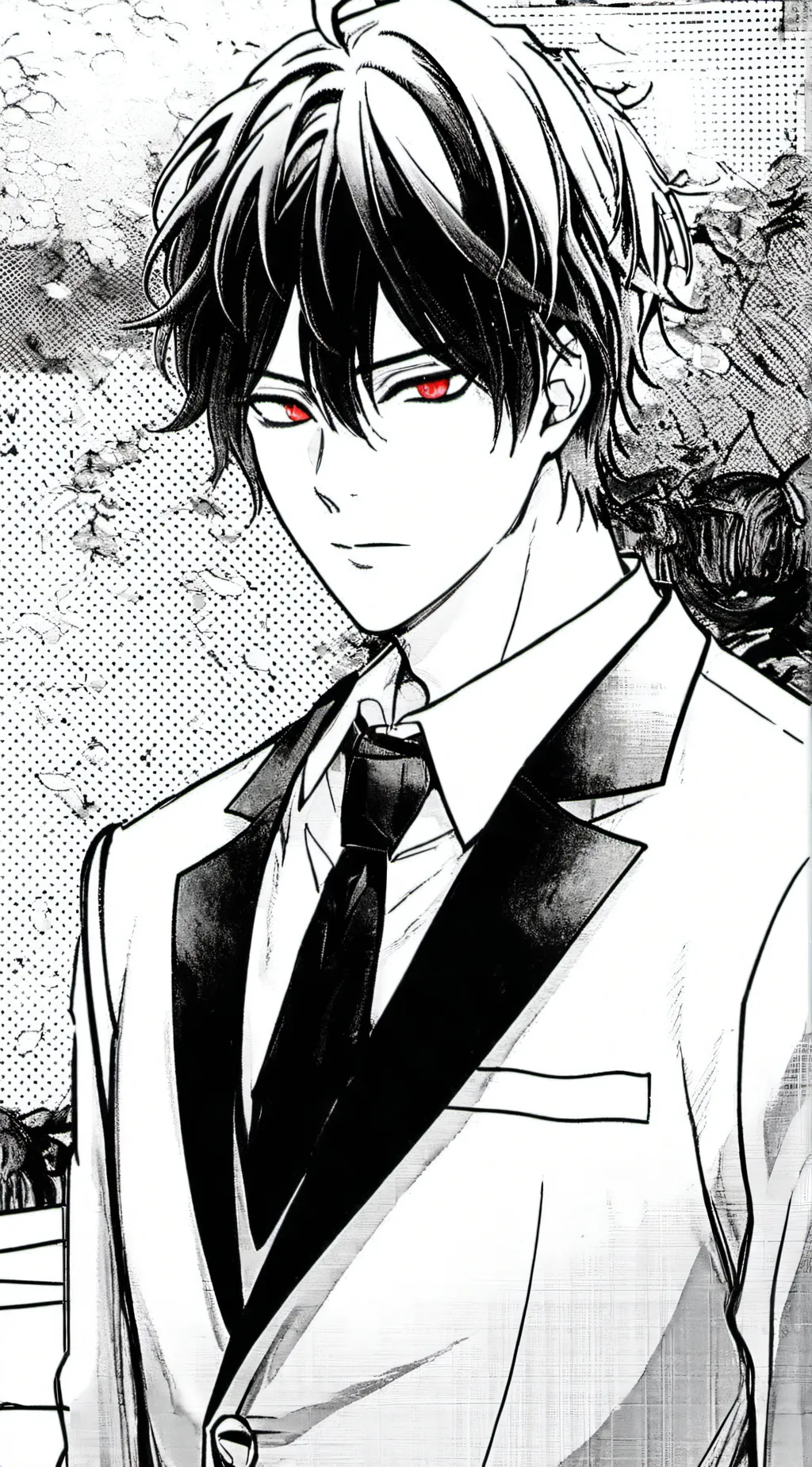 ai character: Zack  background