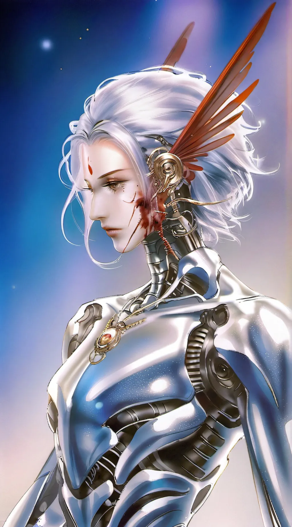 ai character: Luna background