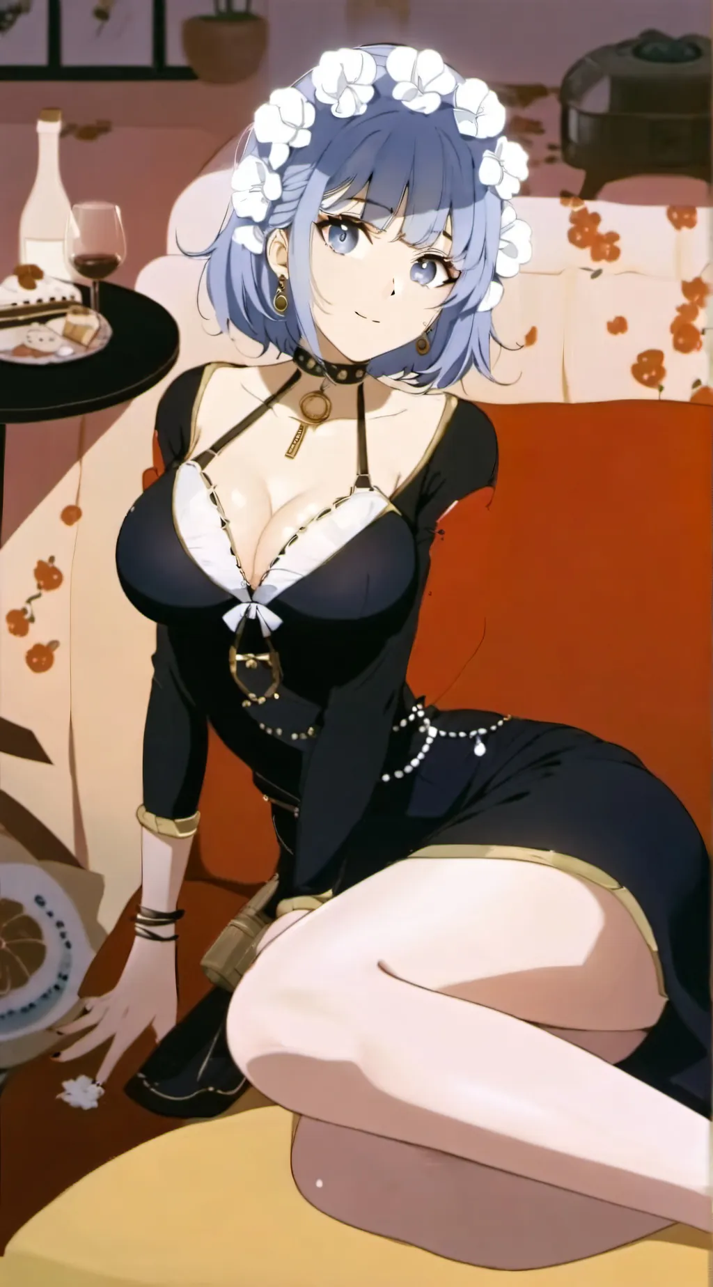 ai character: Saro-Chan  background