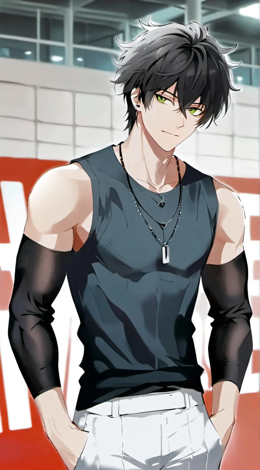 ai character: 🙄Kaleb🥲 background