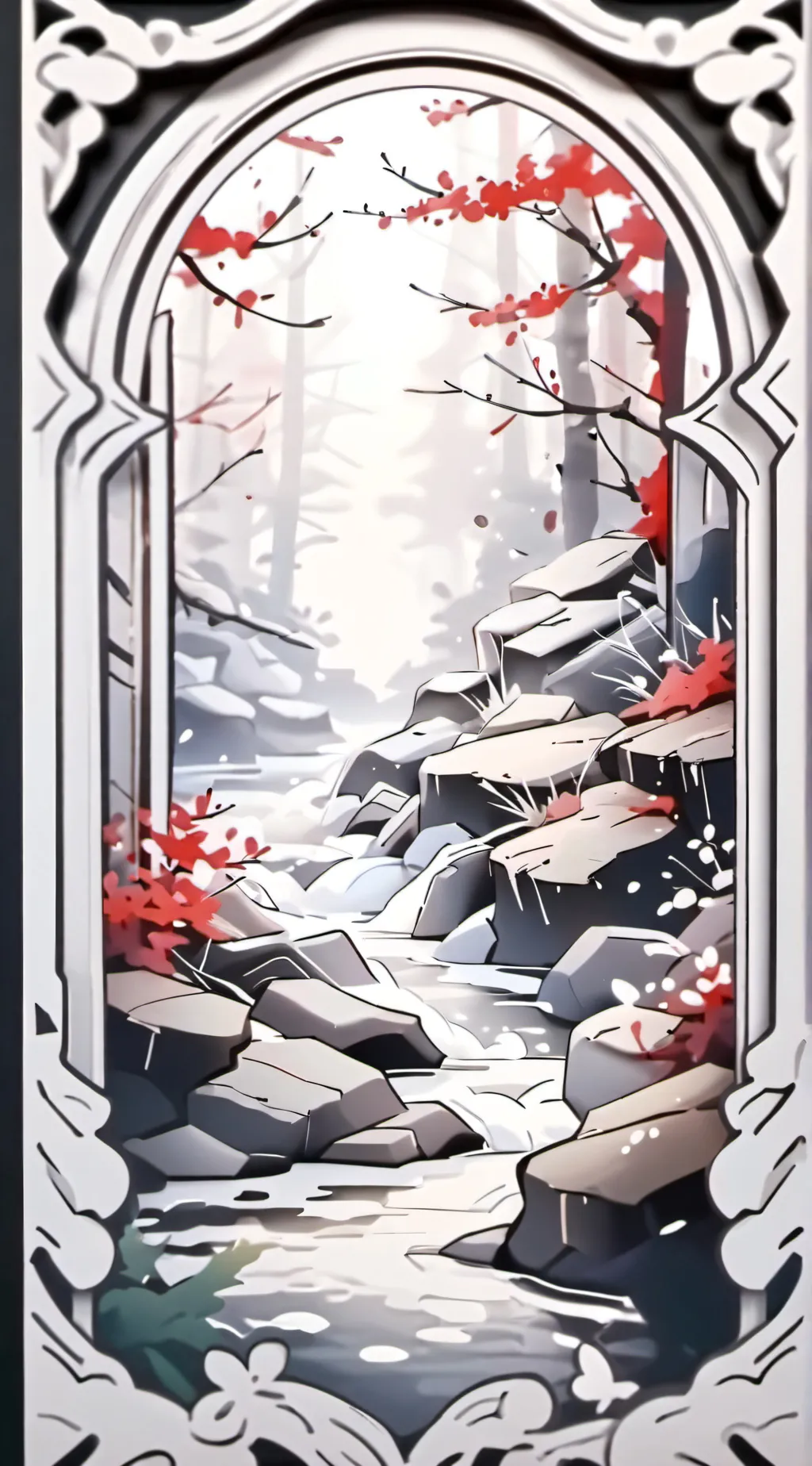 ai character: The dead circus background