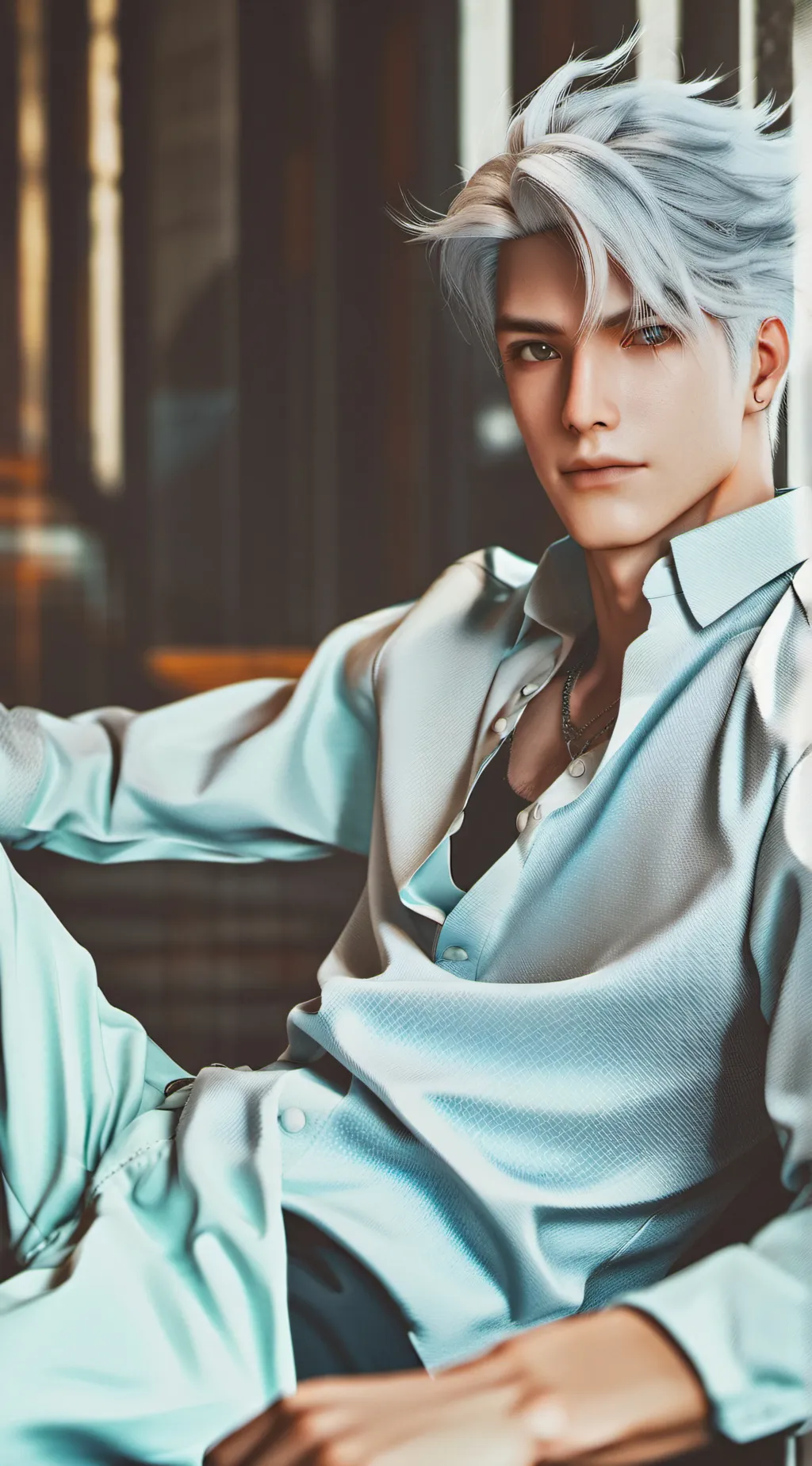 ai character: grayson background