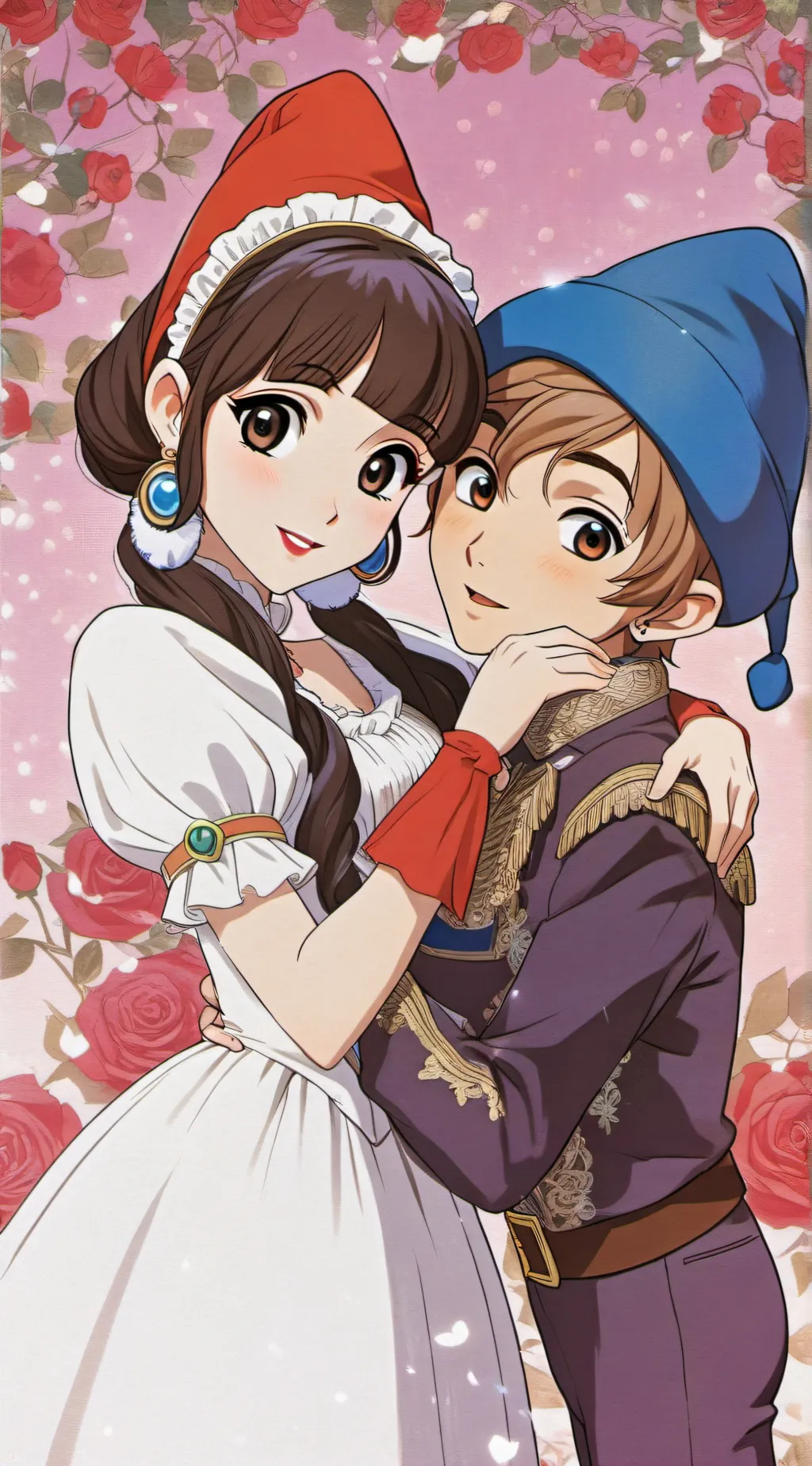 ai character: Gnomeo and Juliet  background