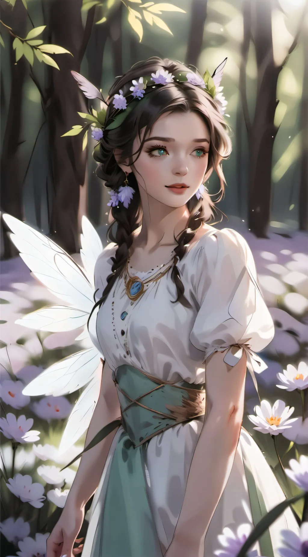 ai character: Nyxie background