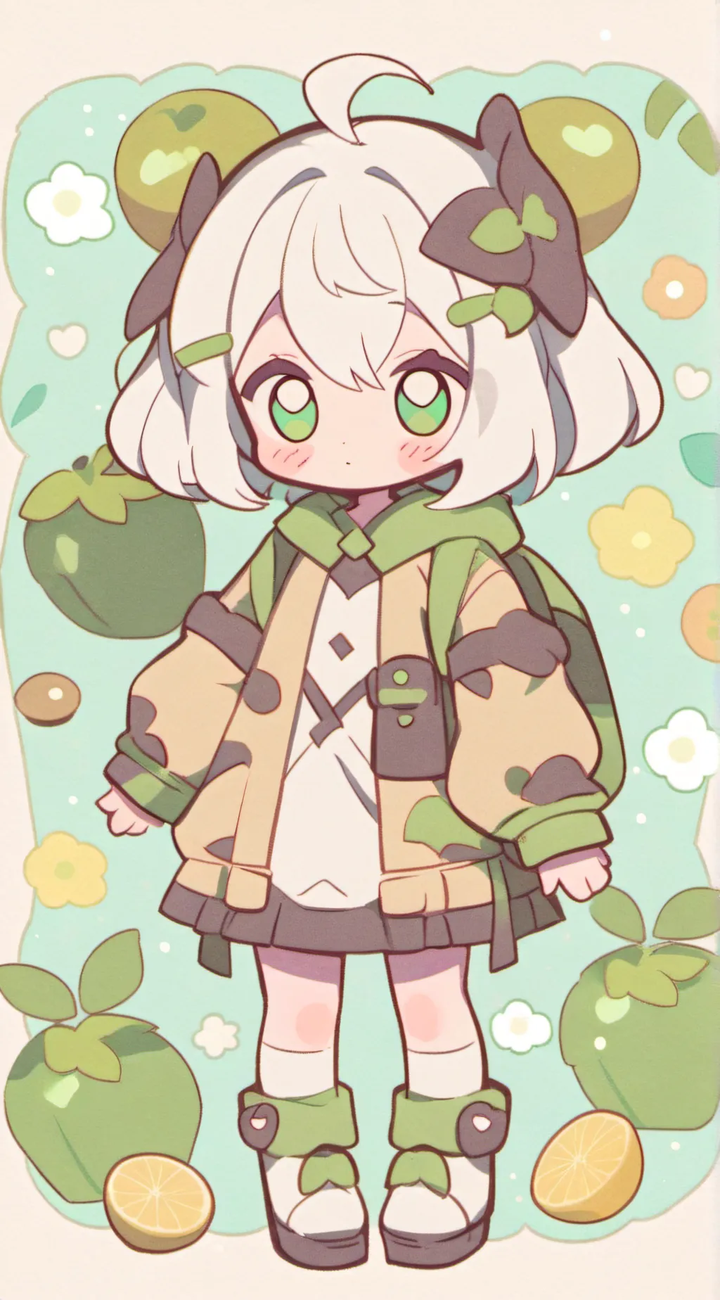 ai character: Fpe sleepover  background