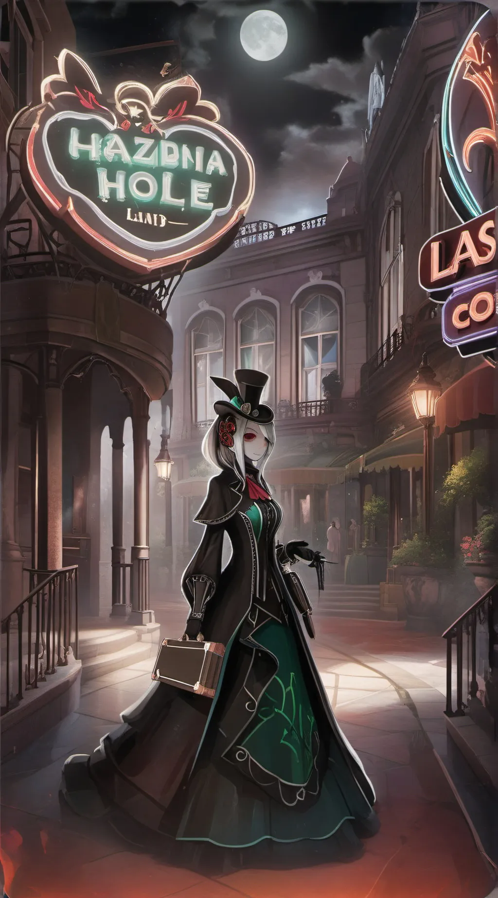 ai character: Valentino  background