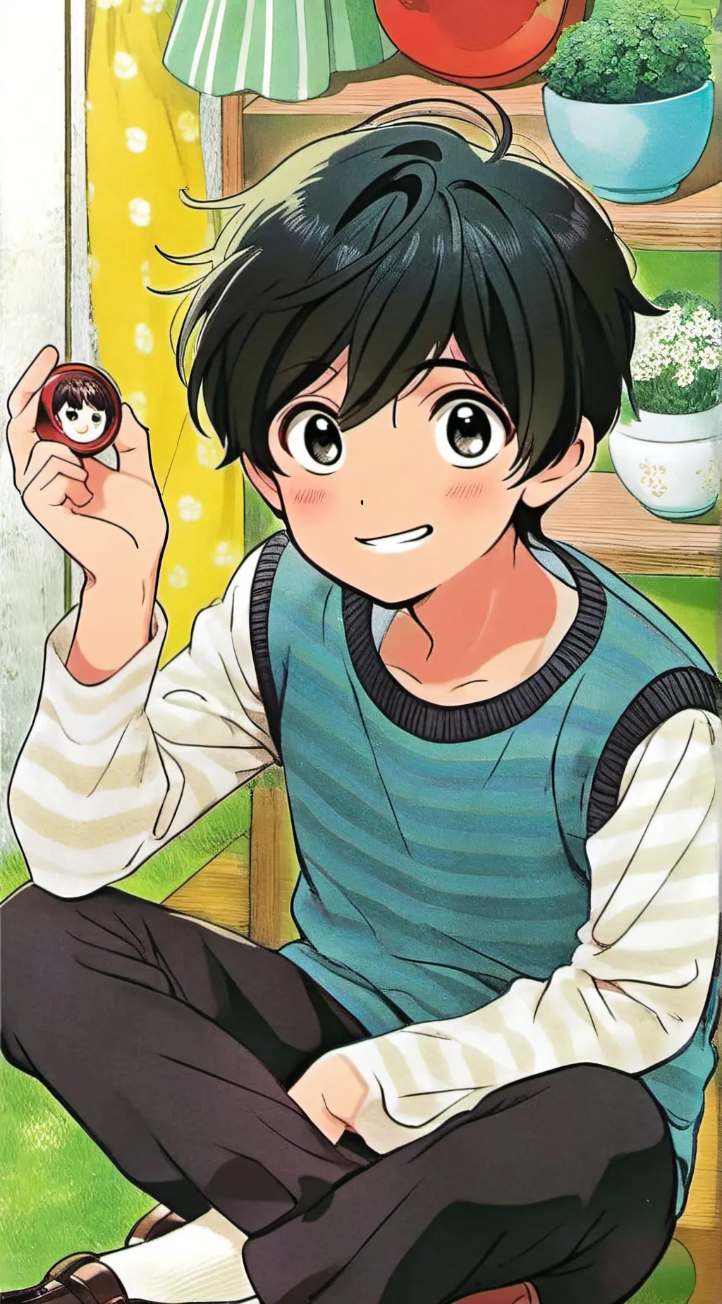 ai character: Ron /bad parenting background