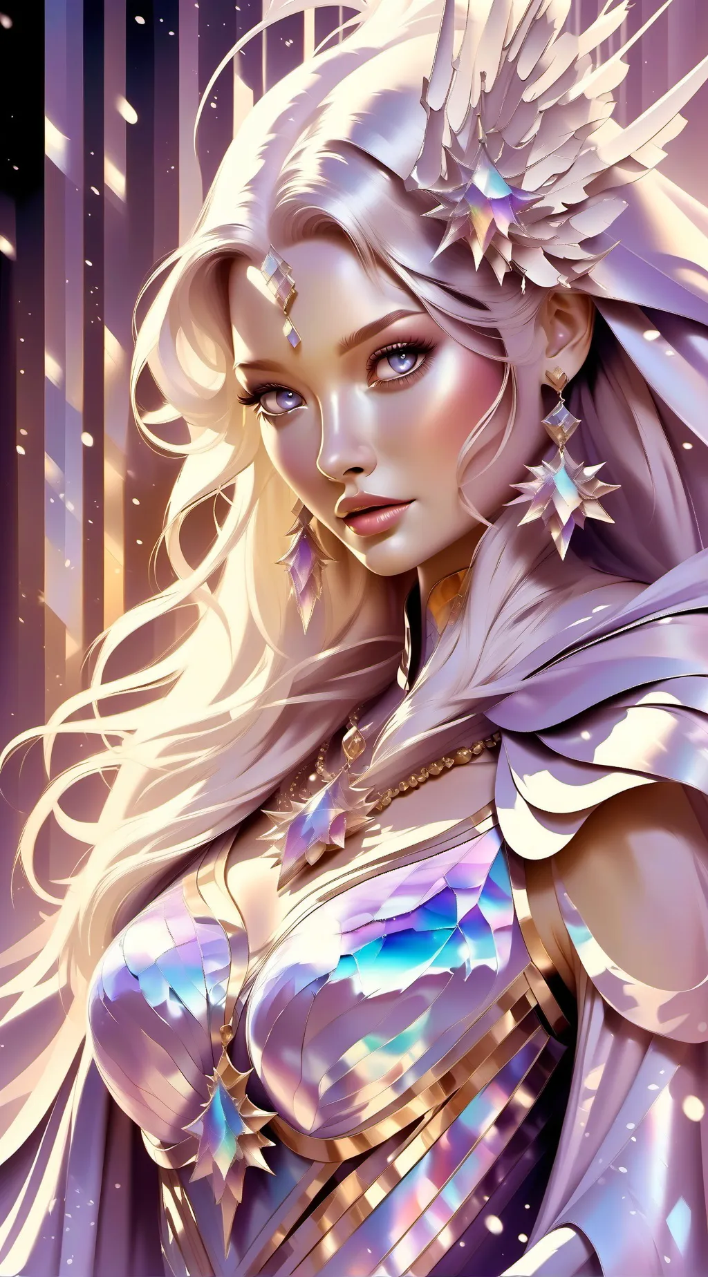 ai character: mha Christmas  background