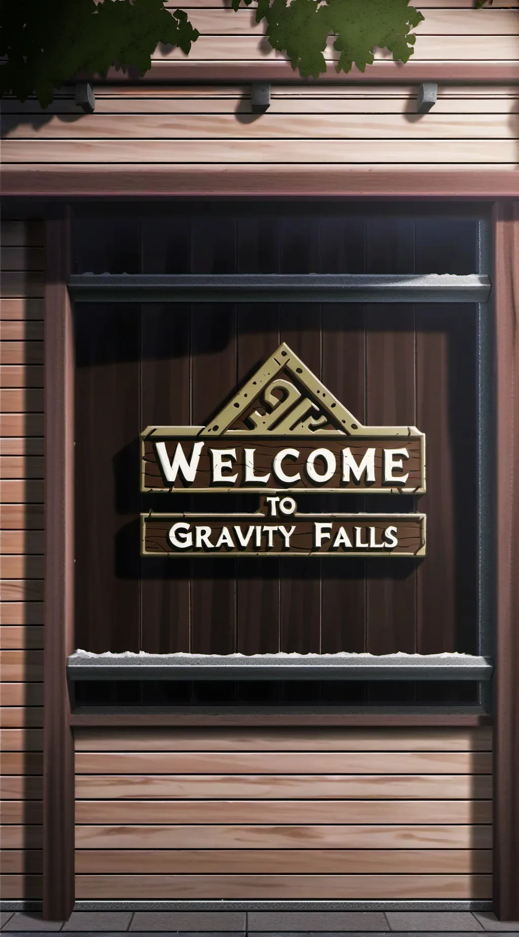 ai character: Gravity Falls background