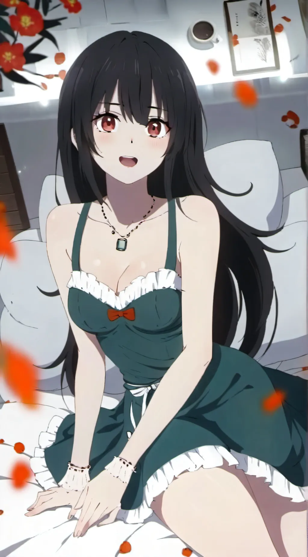 ai character: Ariana background