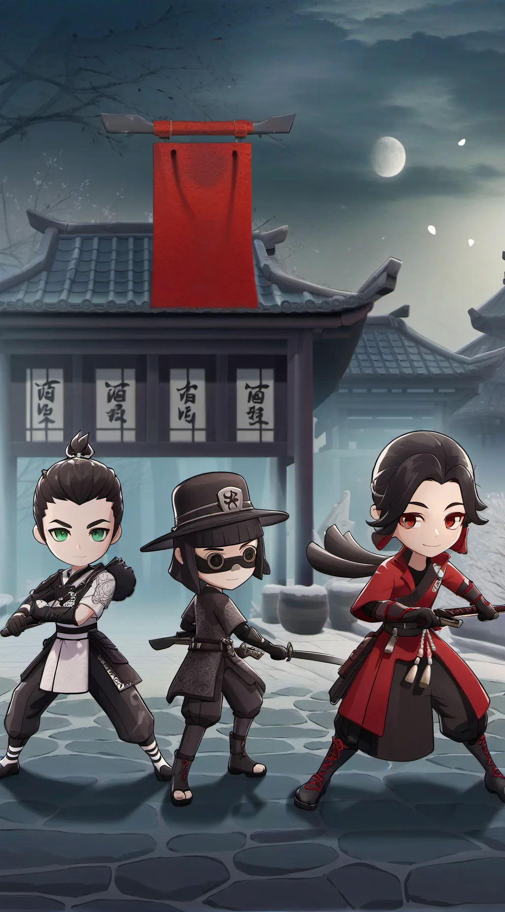 ai character: spy ninajs background