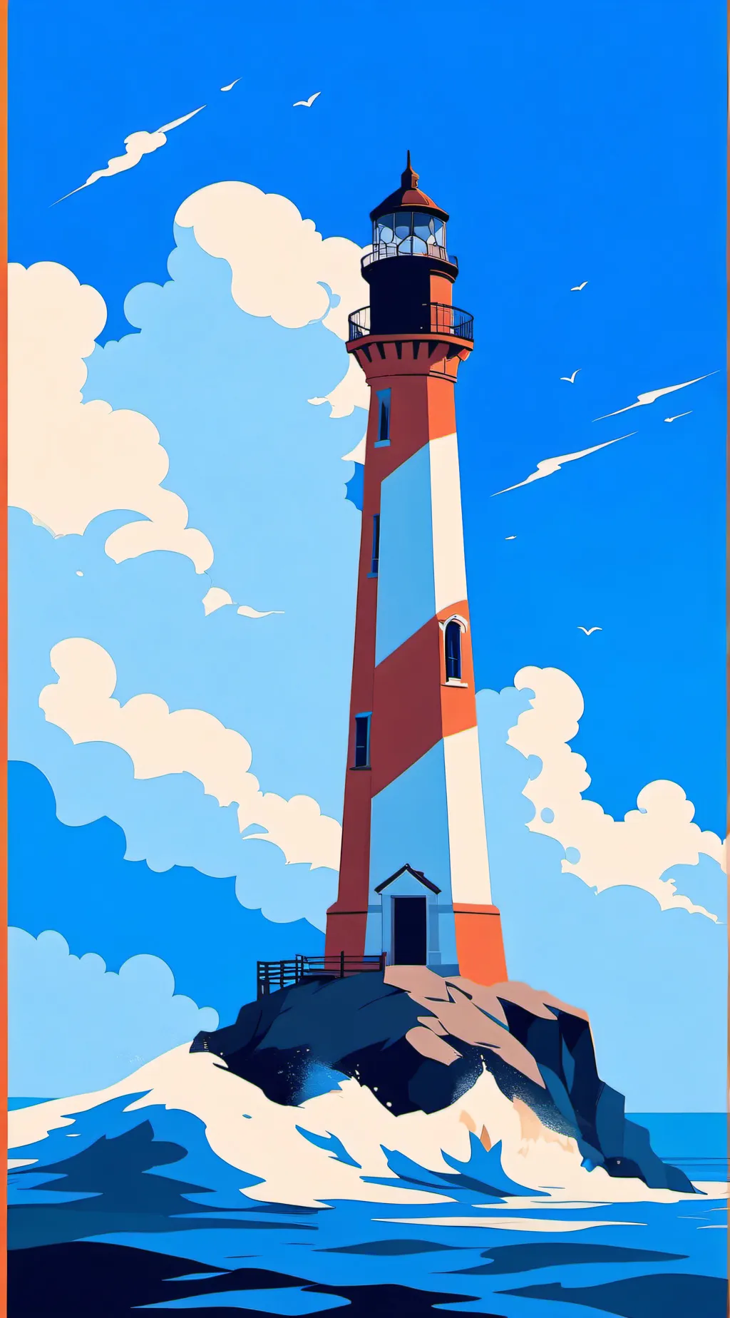 ai character: carl& Alice  background