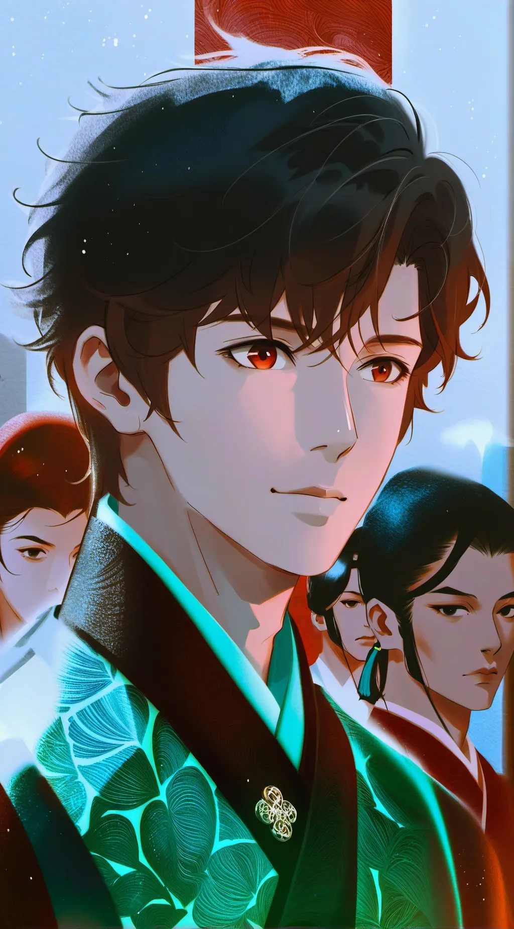 ai character: Allen.  background