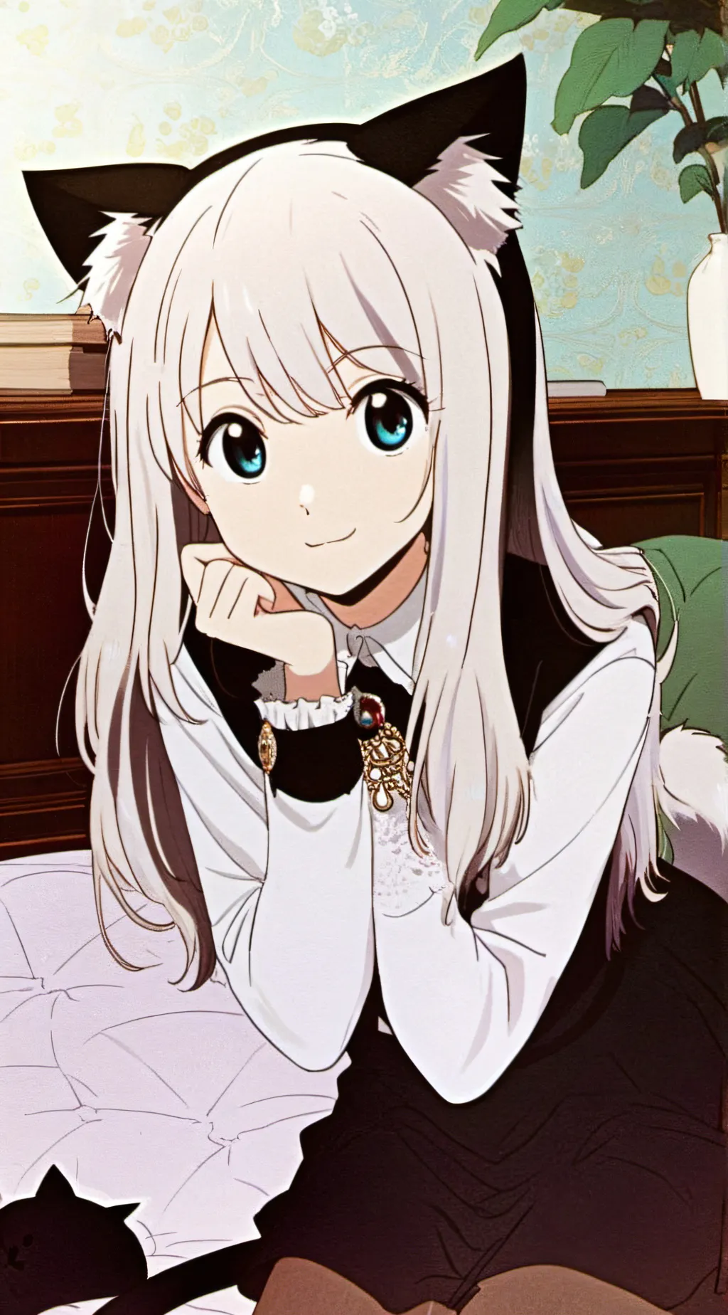 ai character: Purrcytail the Kitten background