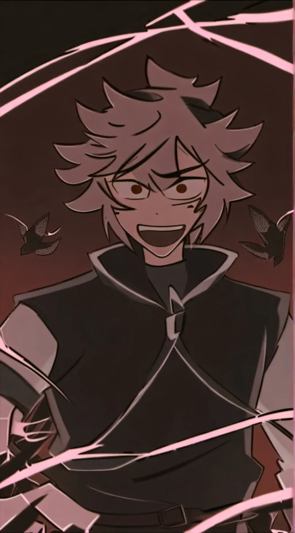 ai character: alastor  background