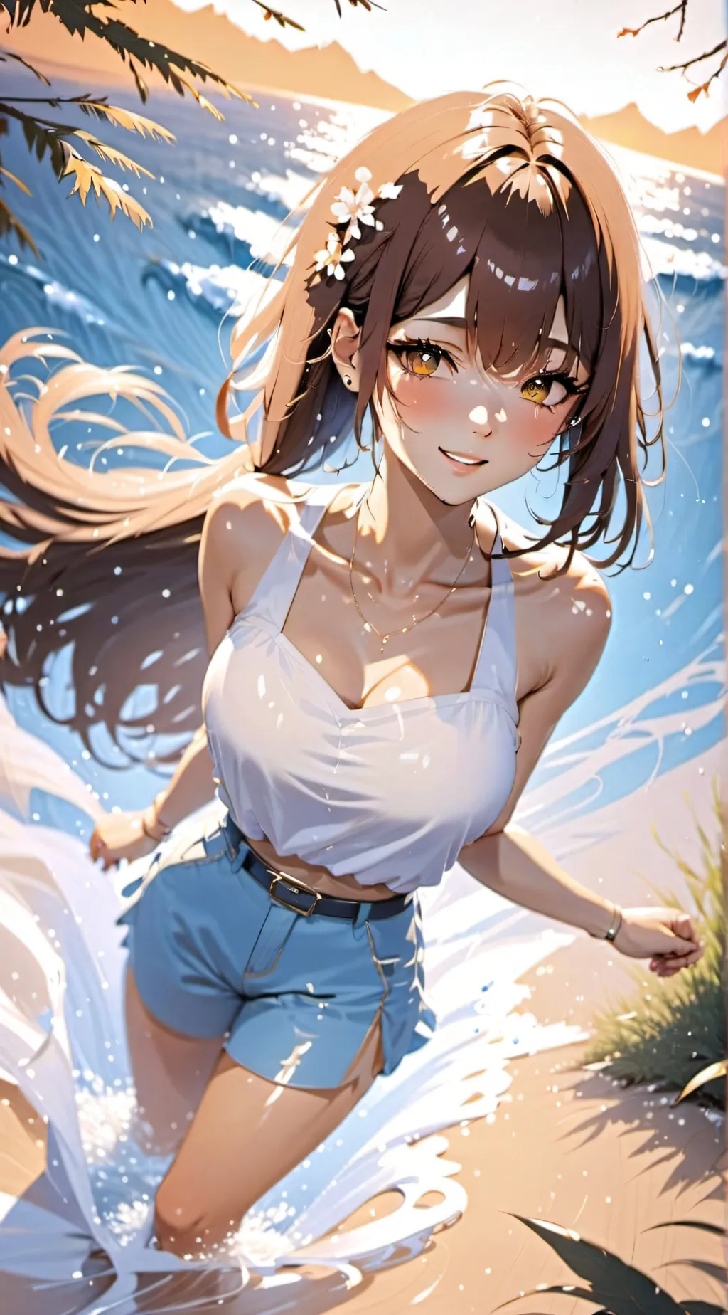 ai character: Glory background