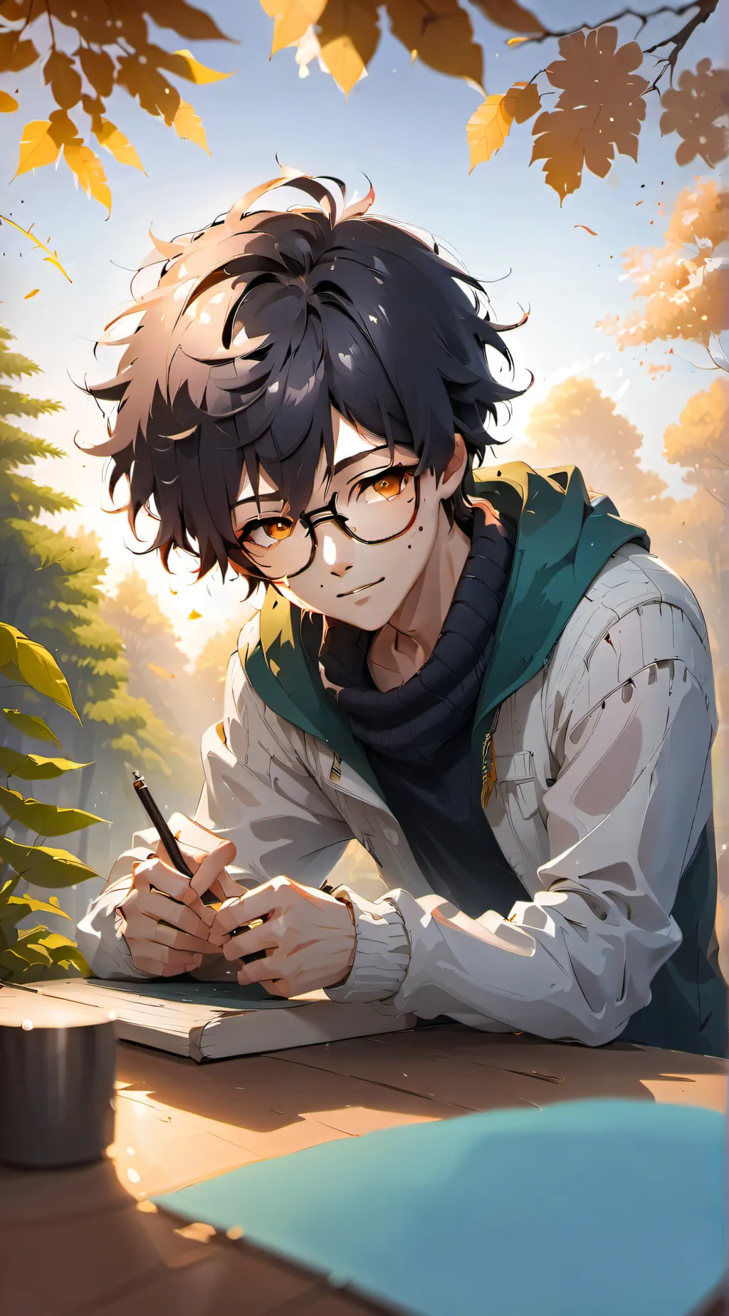 ai character: Yo bro background