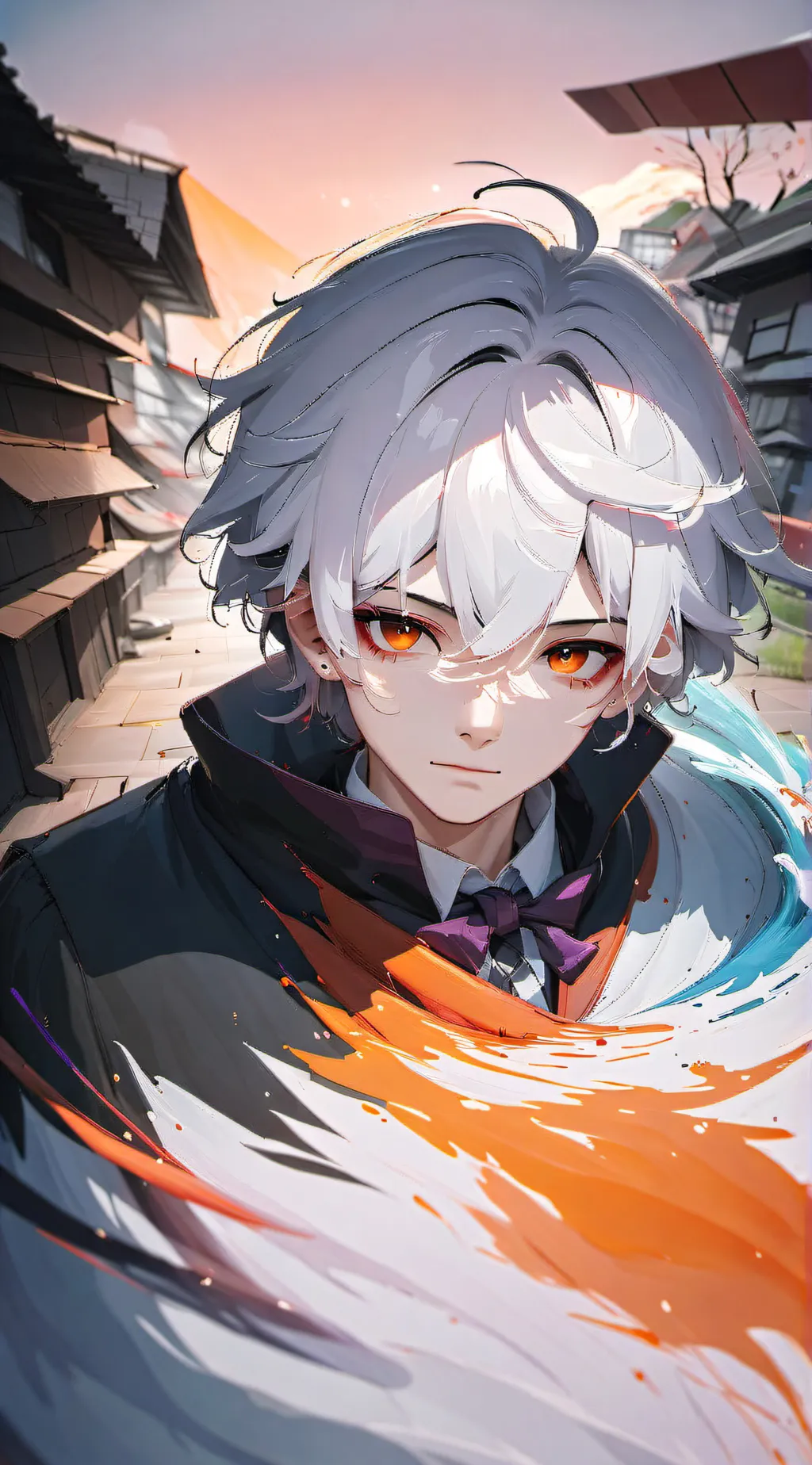 ai character: Miky background