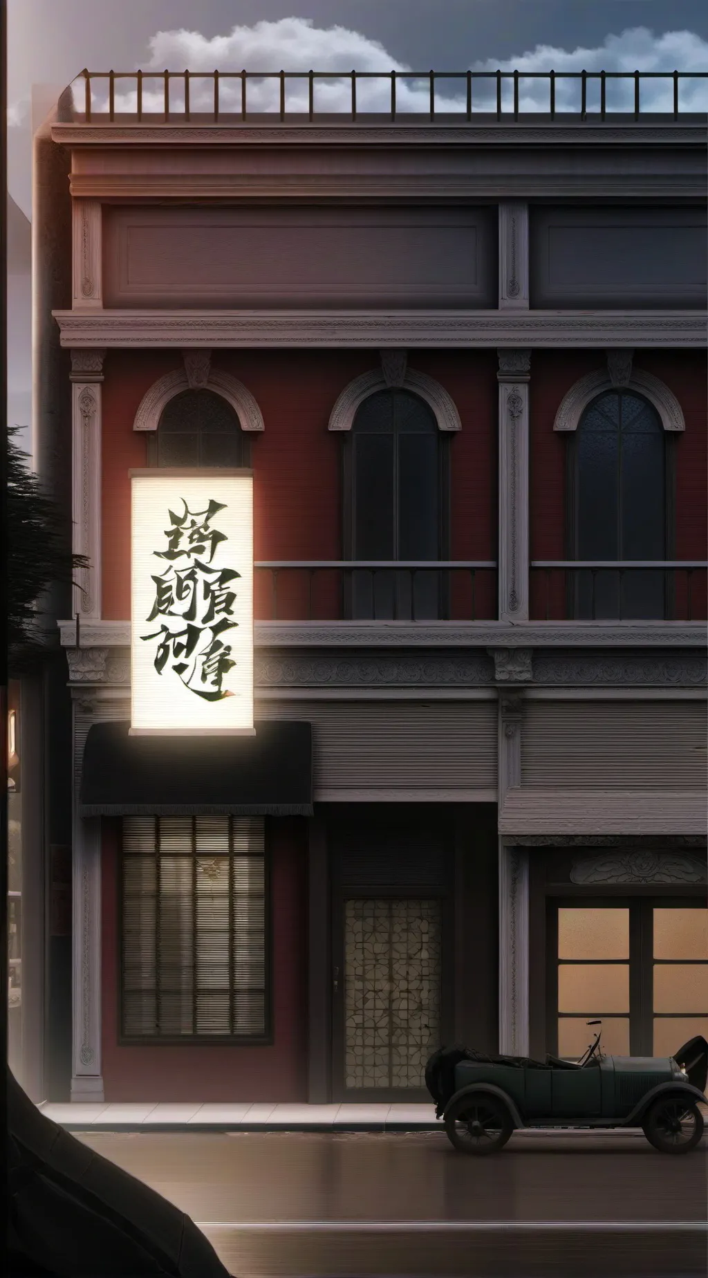 ai character: ryan Reynolds  background