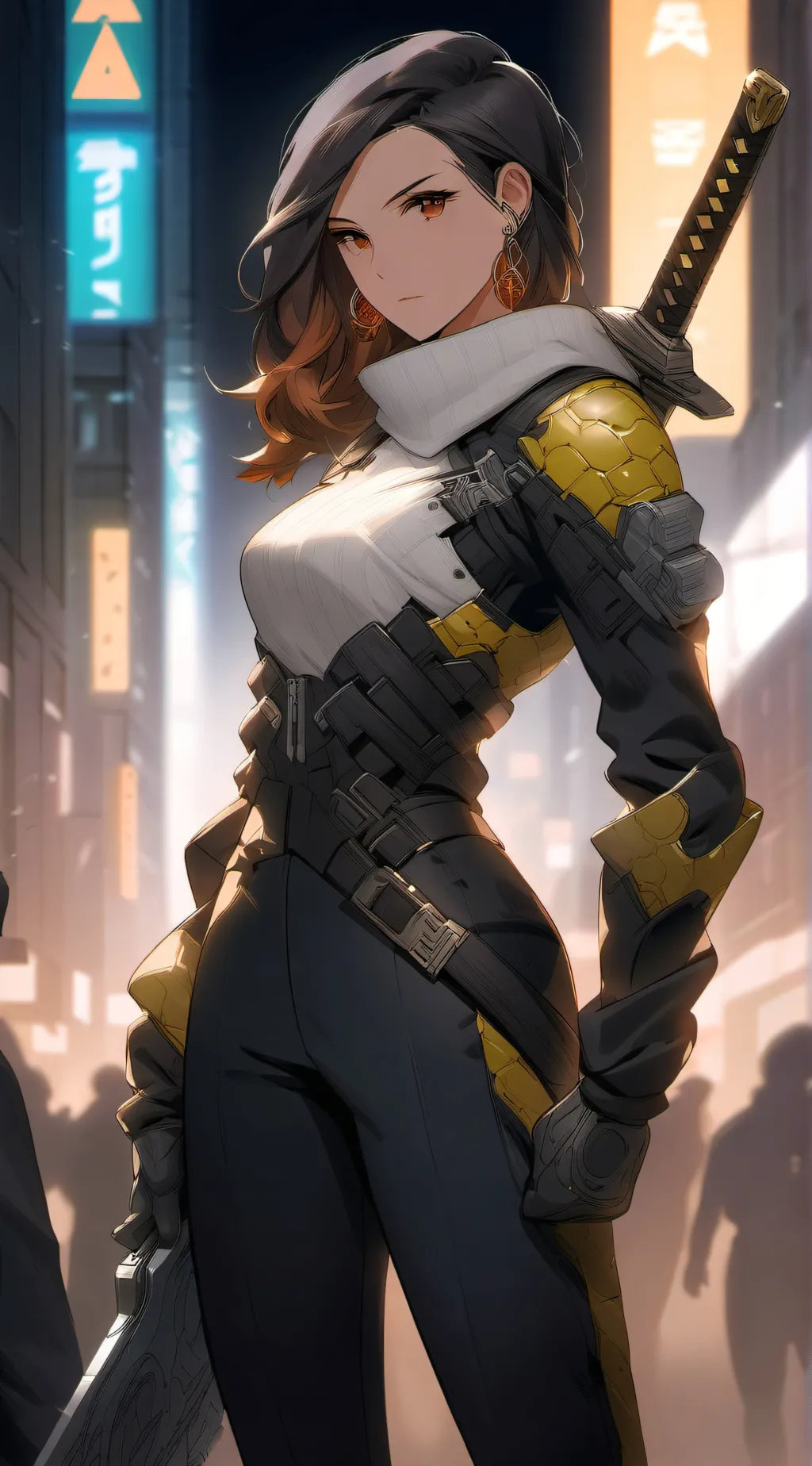 ai character: Rayna background