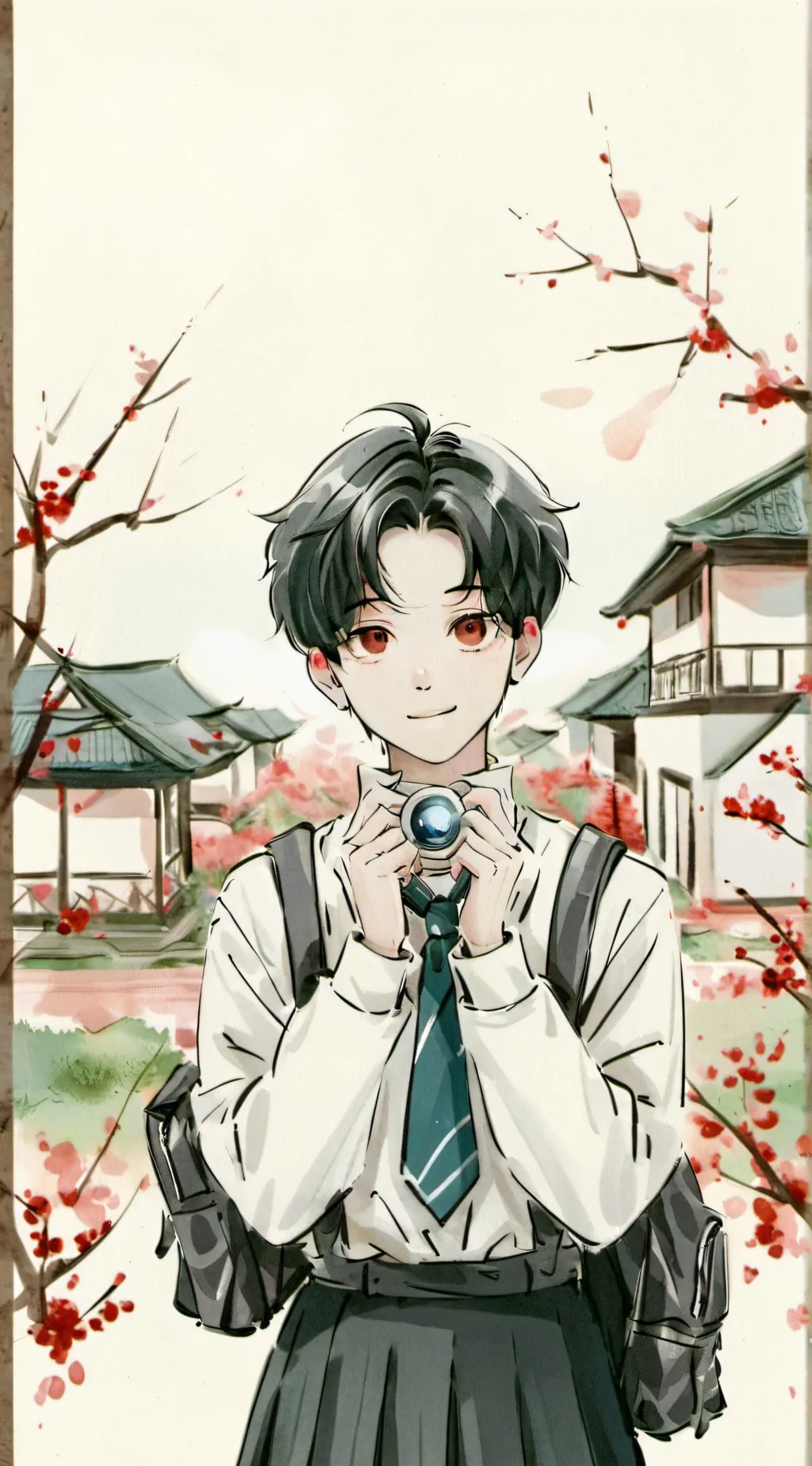 ai character: fpe  Pregnant Au  background