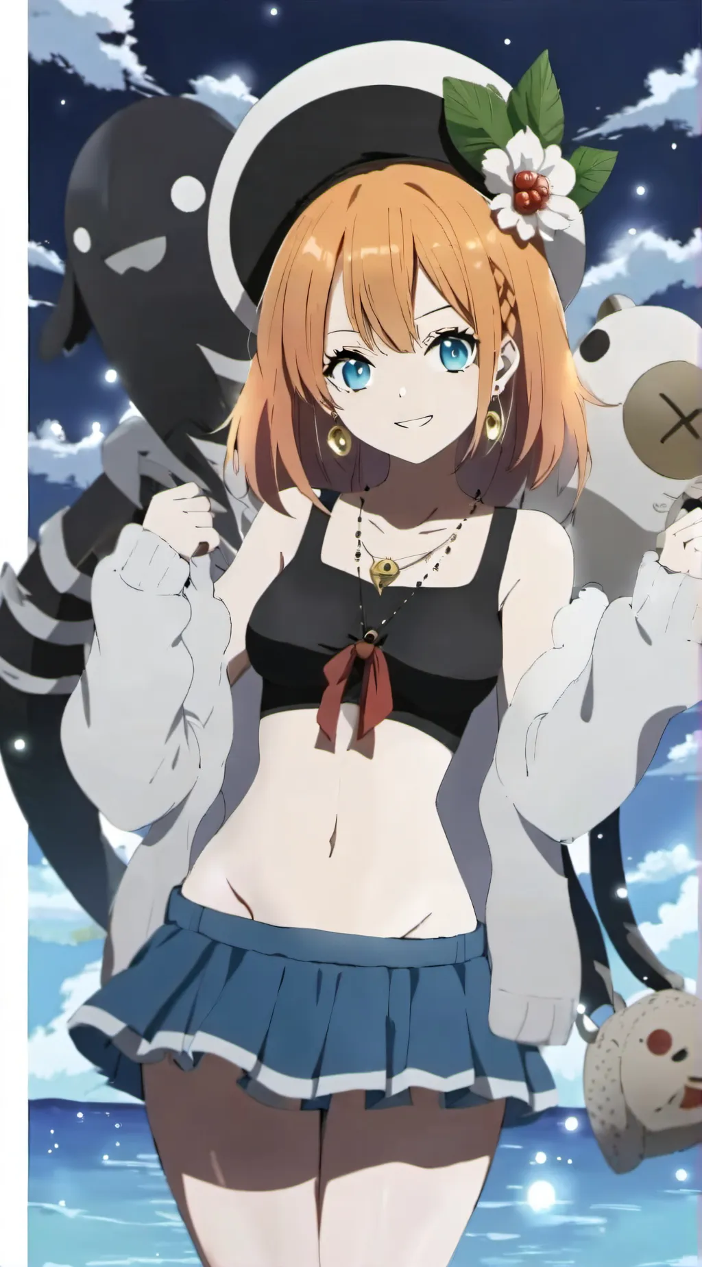 ai character: Nami background