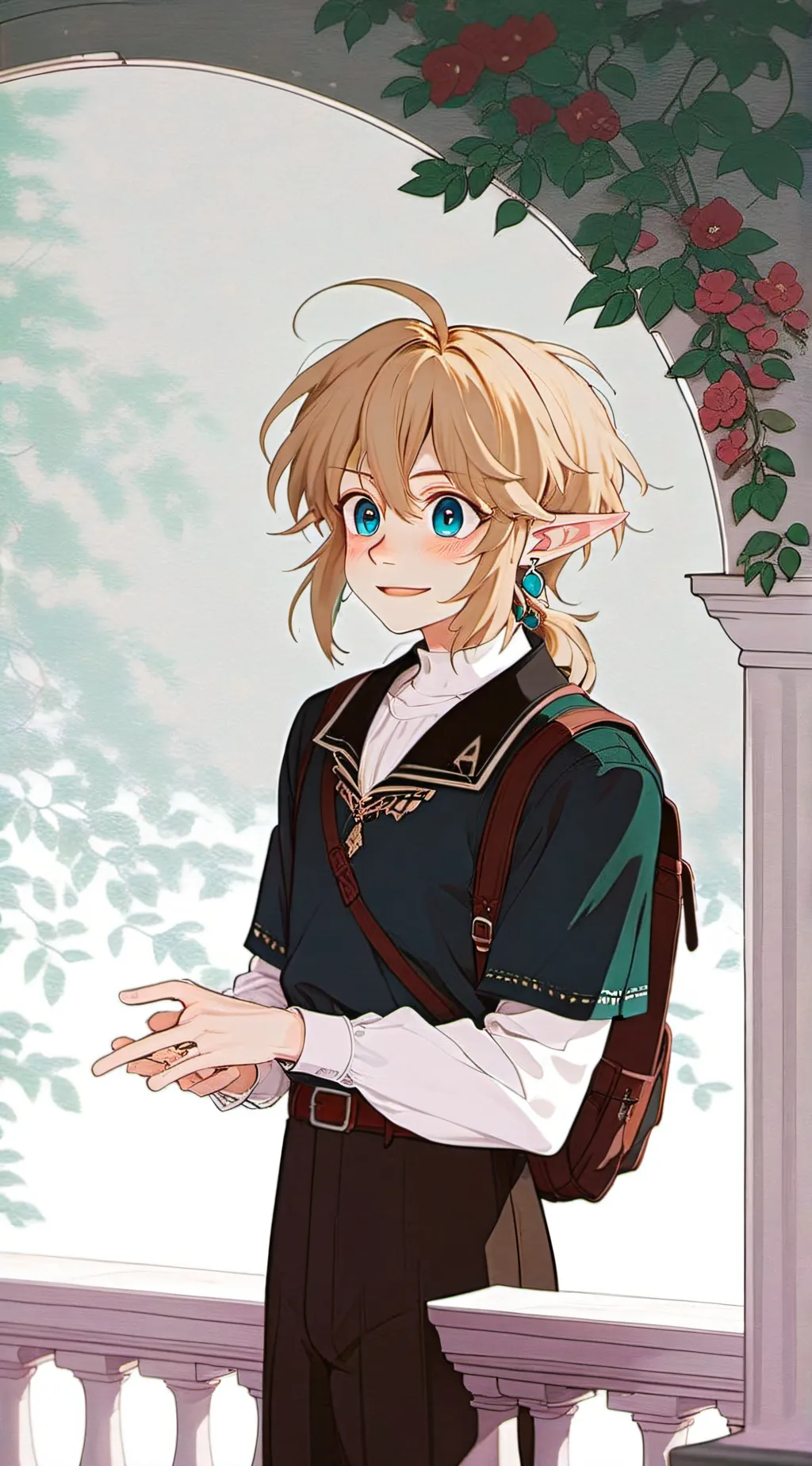 ai character: Link background