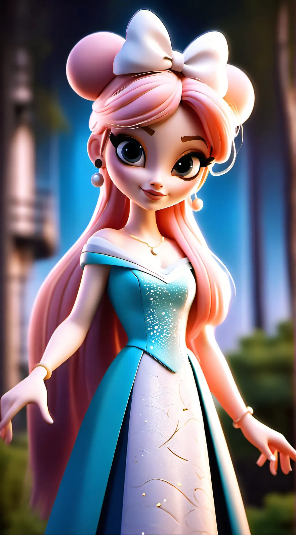 ai character: lily background