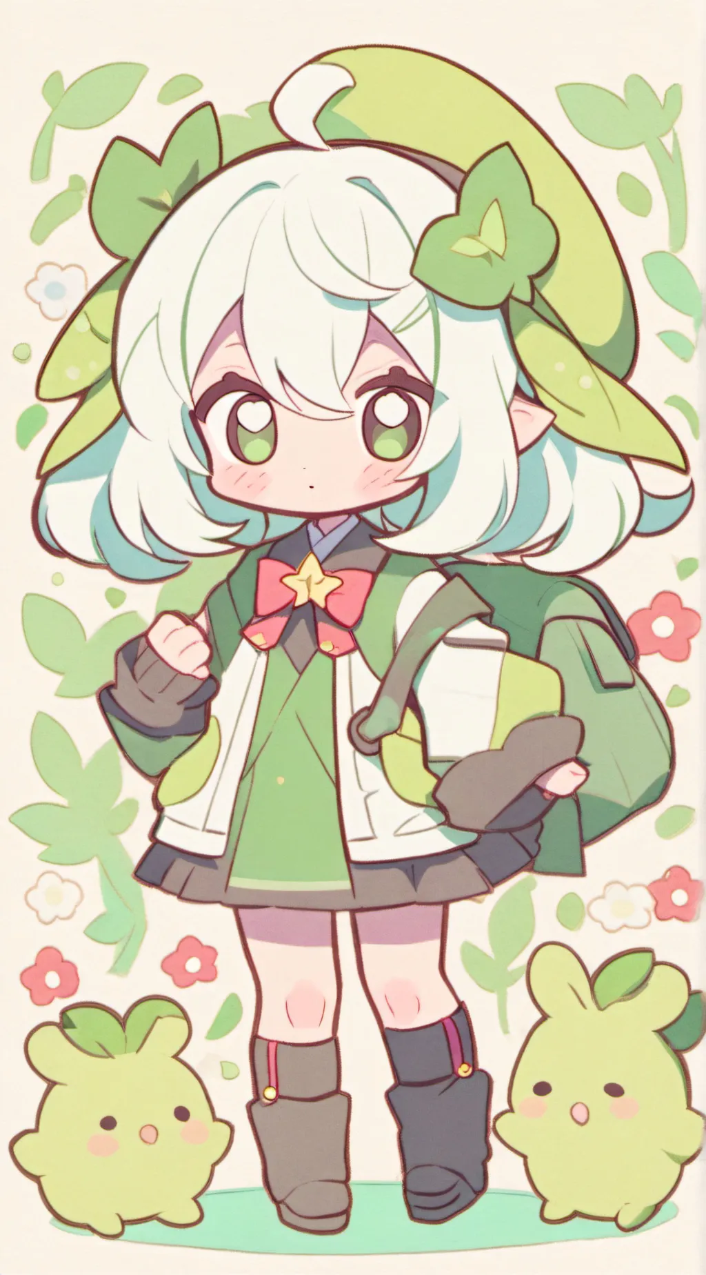 ai character: Aki🥗 background