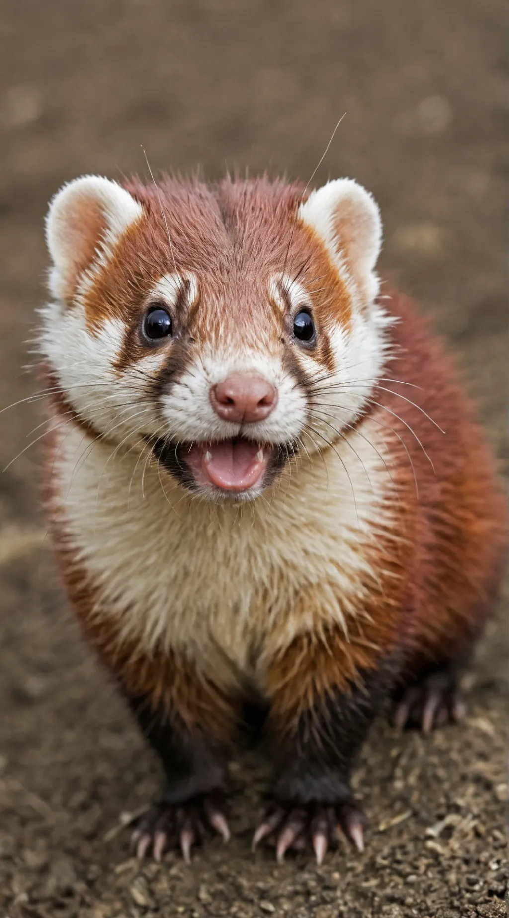 ai character: Ferret  background