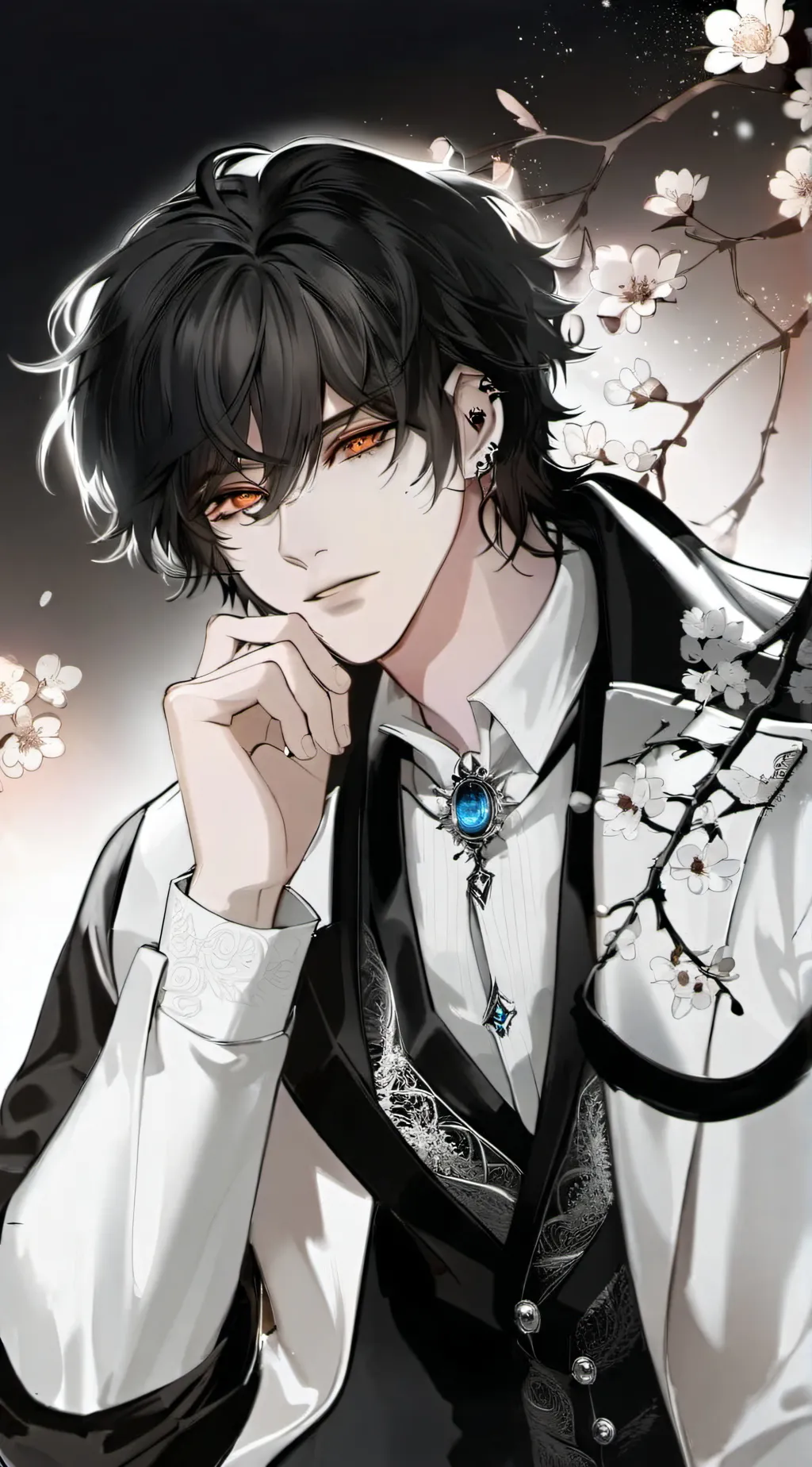 ai character: ☆Justin☆ background