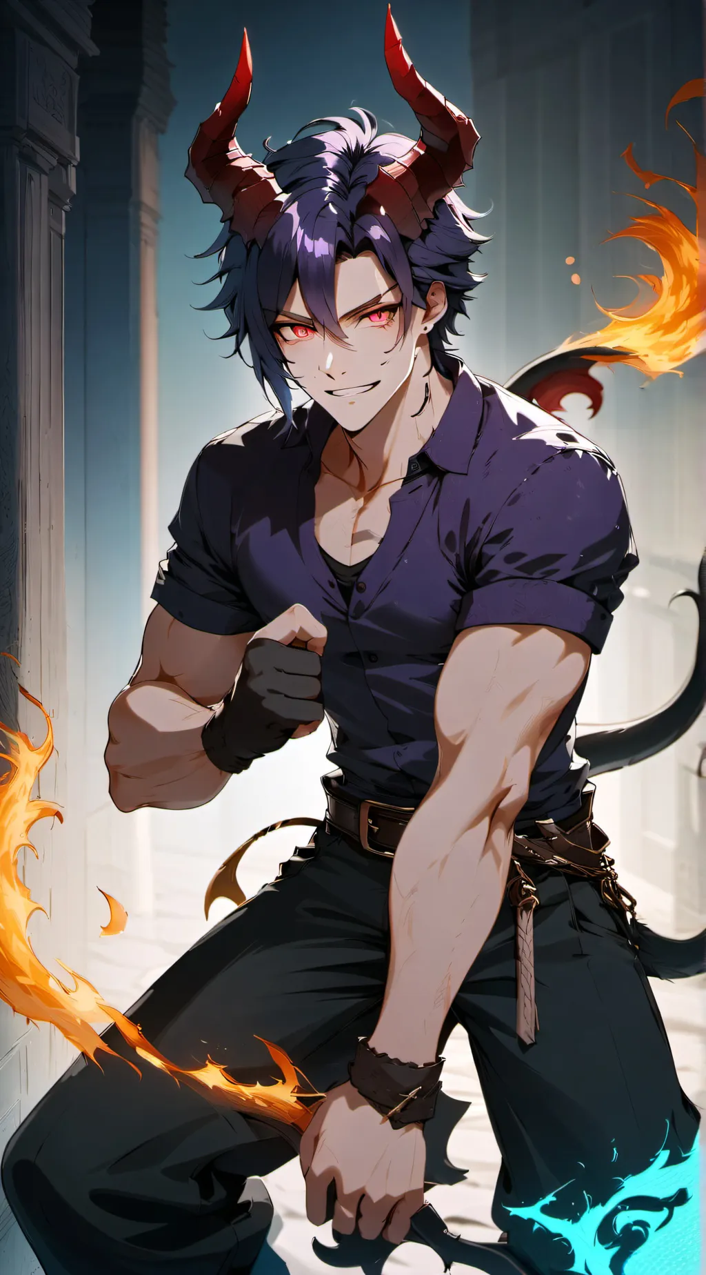 ai character: Asmodeus background