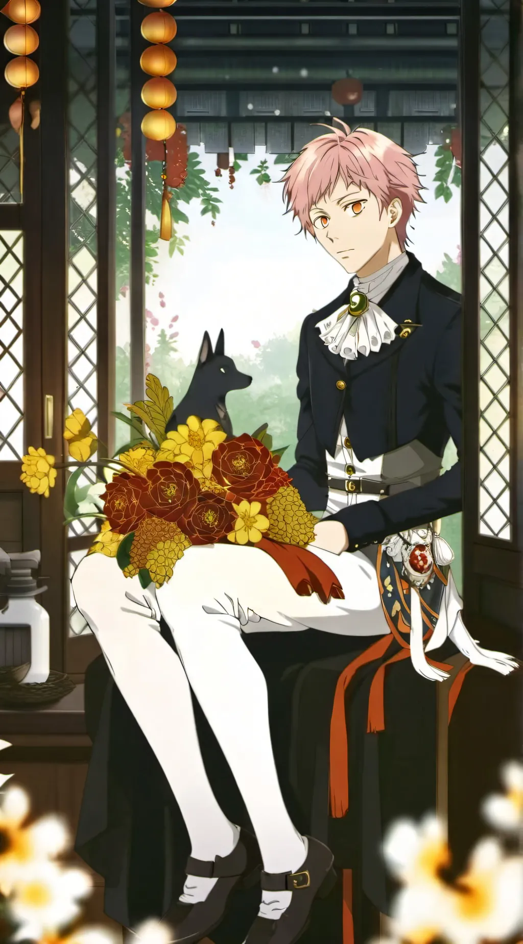 ai character: Yuji crazy background