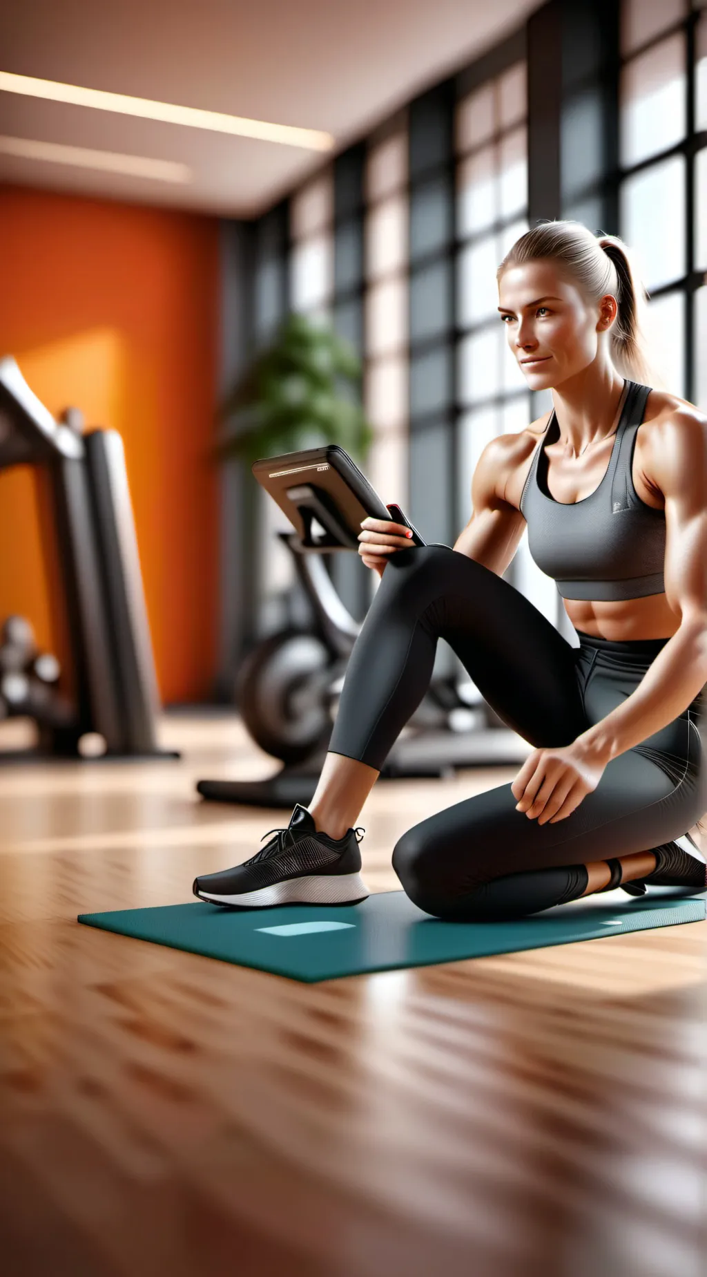 ai character: The Champion's Rise background