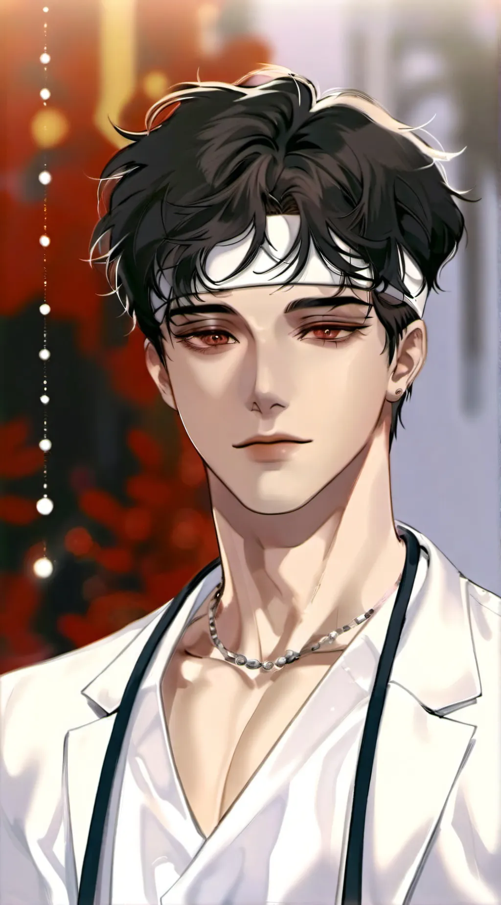 ai character: Sun background