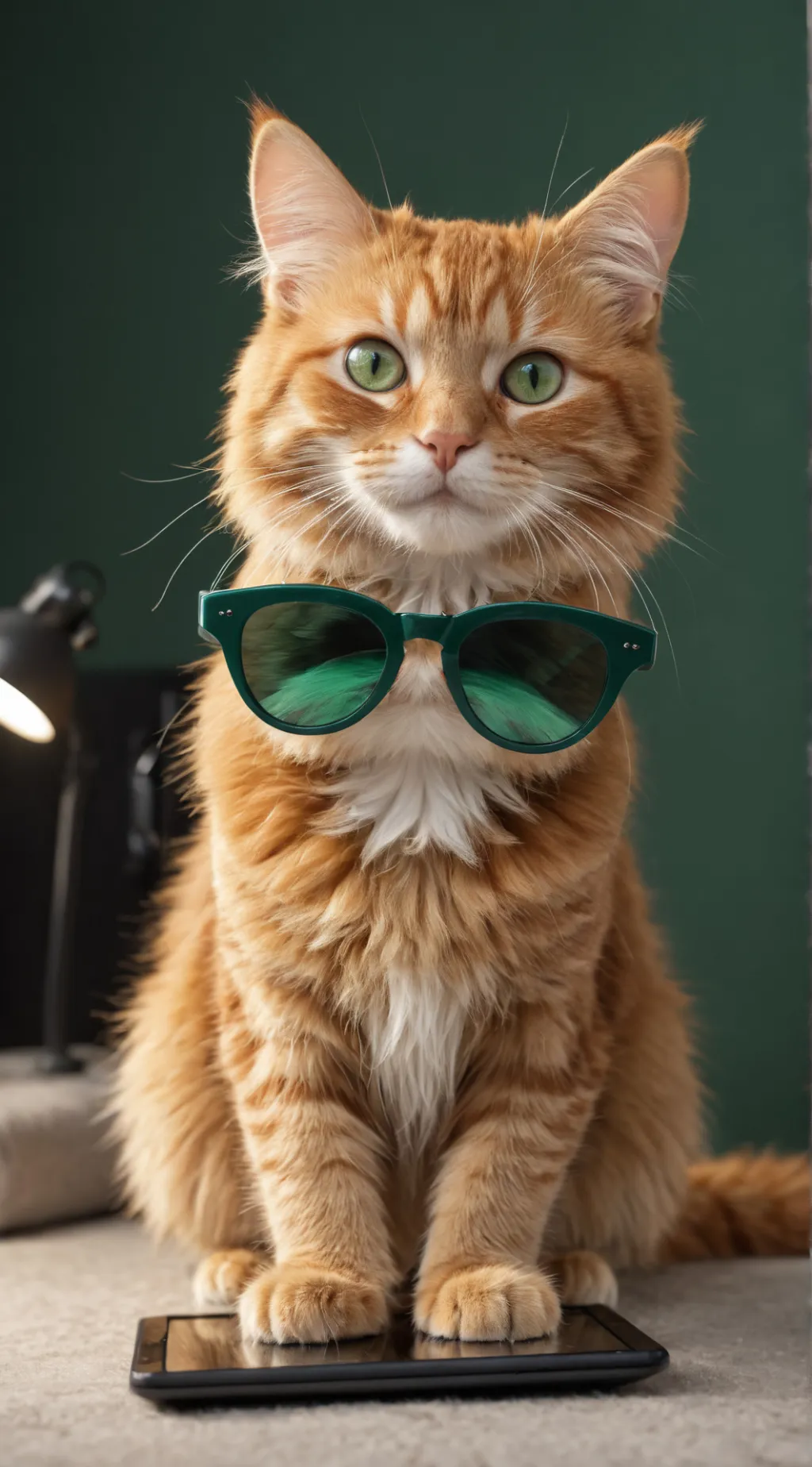 ai character: KitTea background