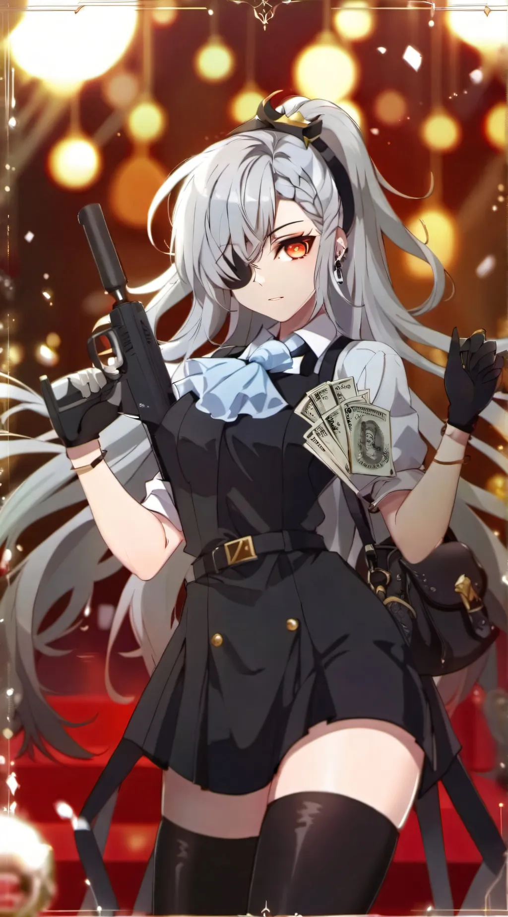 ai character: Trina  background