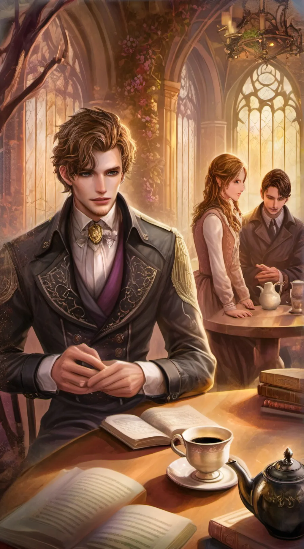 ai character: Jamie background