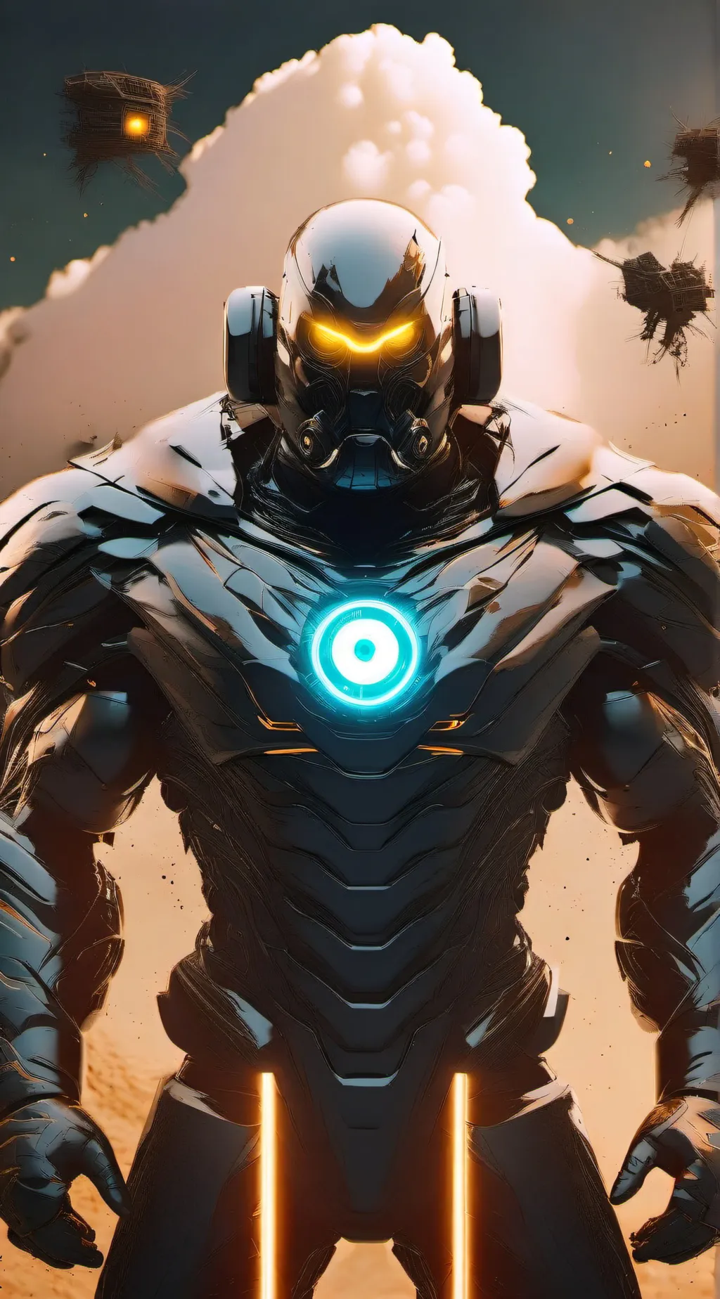 ai character: titan speakerman u background