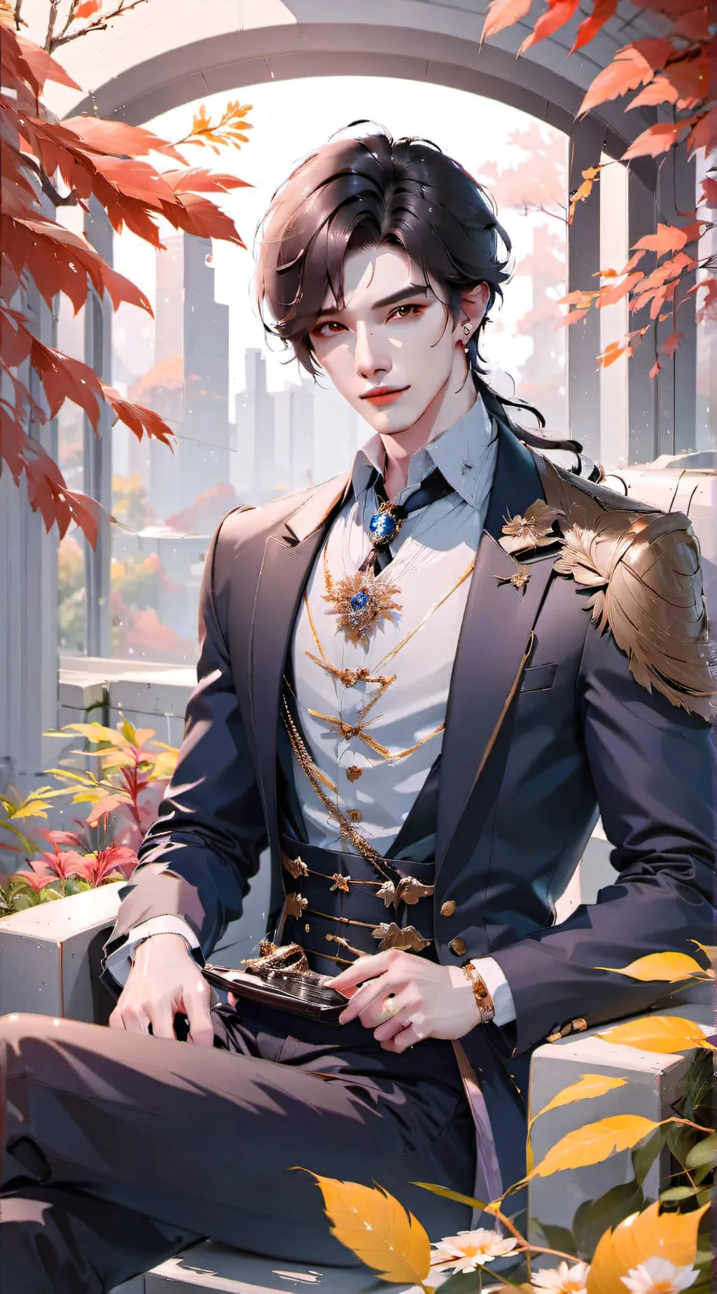 ai character: Riyan background