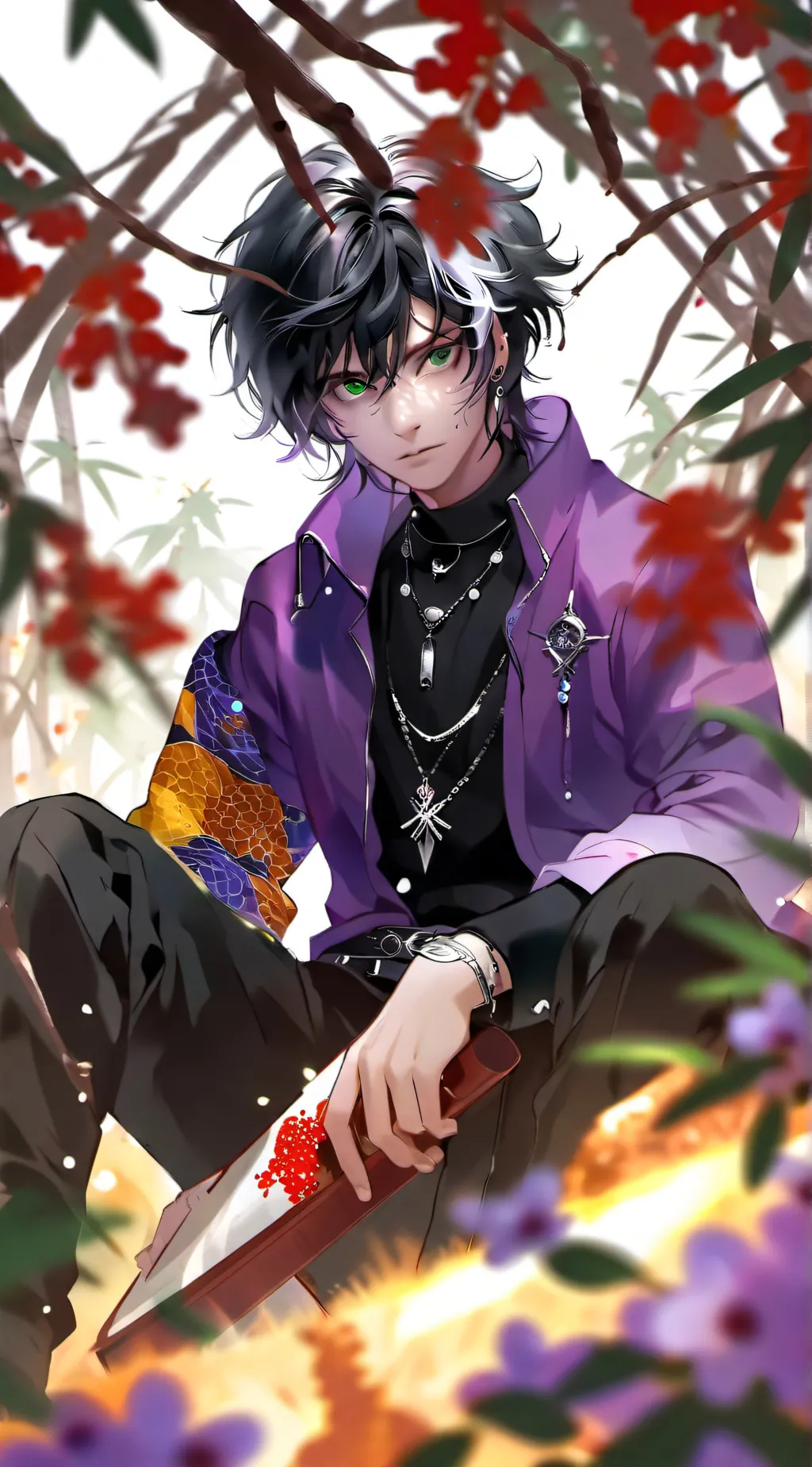 ai character: Alexander  background